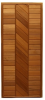 Дверной блок "Зигзаг 1" ДГ 1800х700х70 термолипа